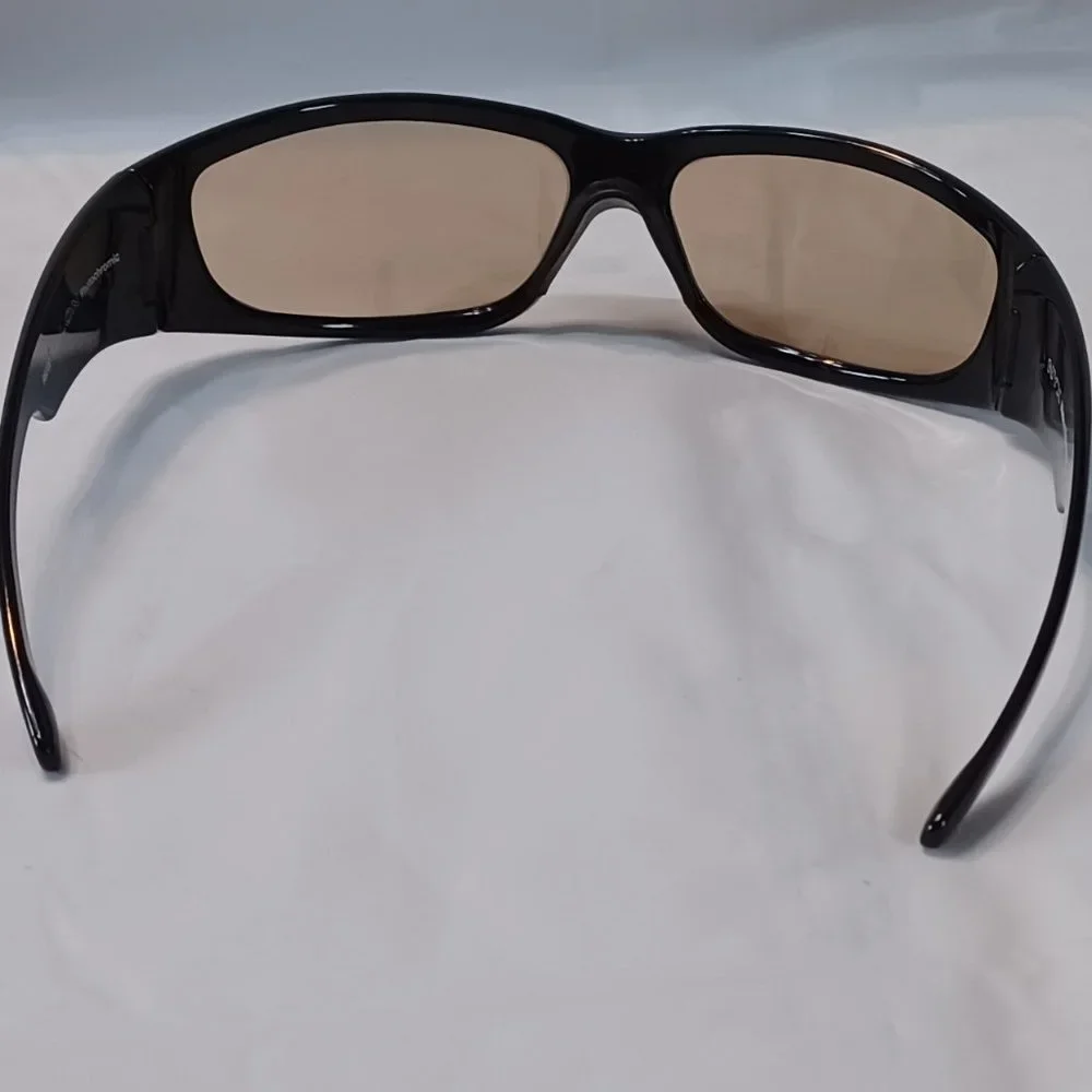 NYX Talon Photochromic Black Frame Golf Sunglasses
